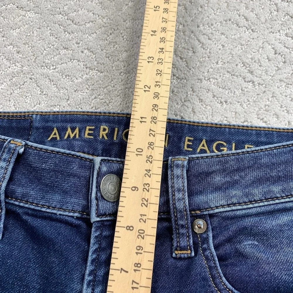 American Eagle Men's 31x32 Slim Straight Jeans Dark Wash AirFlex+ Stretch